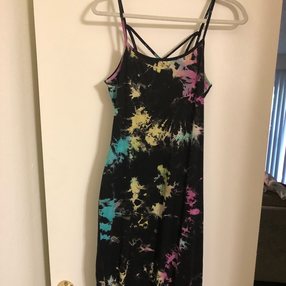 Killstar tie-dye midi dress